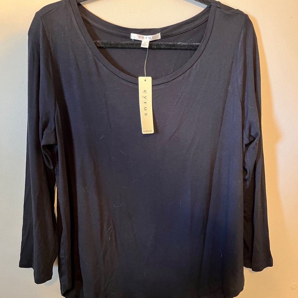 Cyrus Blue Relaxed Fit Blouse